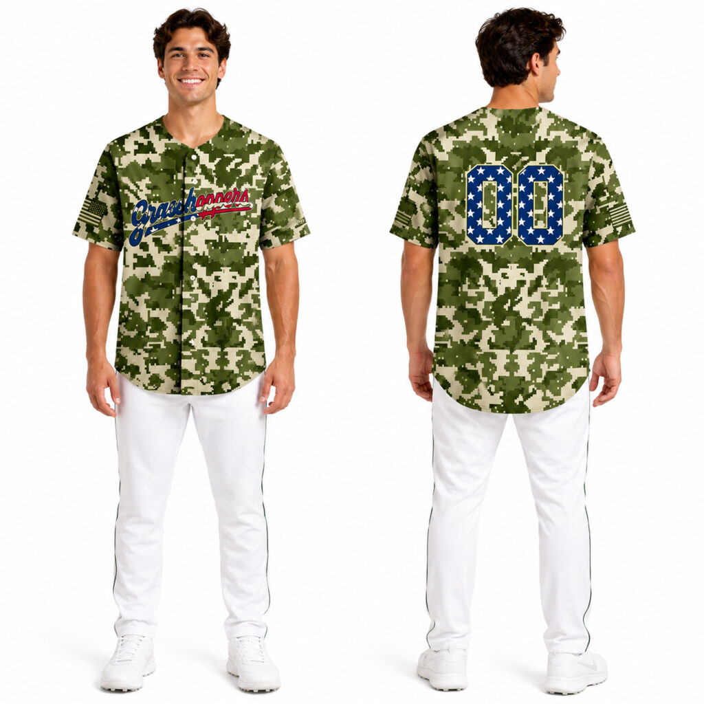 Greensboro Grasshoppers Military Appreciation 2026 Honor Jersey 9 Greensboro Grasshoppers Military Appreciation 2026 Honor Jersey
