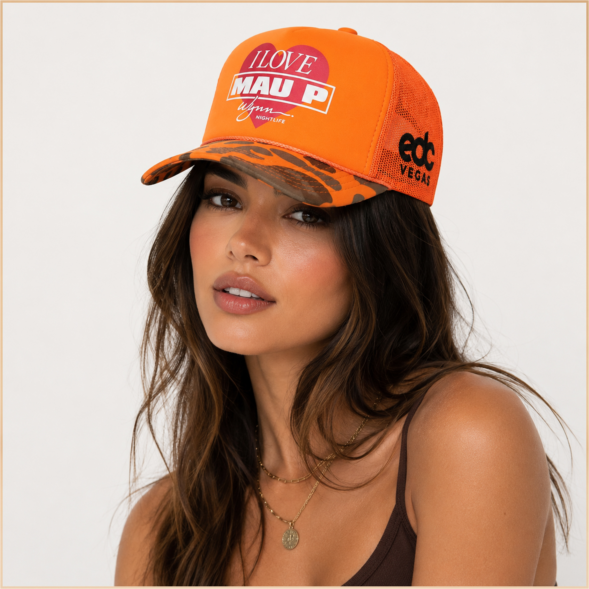 I Love Mau P Edc Vegas Hat 2 I Love Mau P Edc Vegas Hat - Image 2