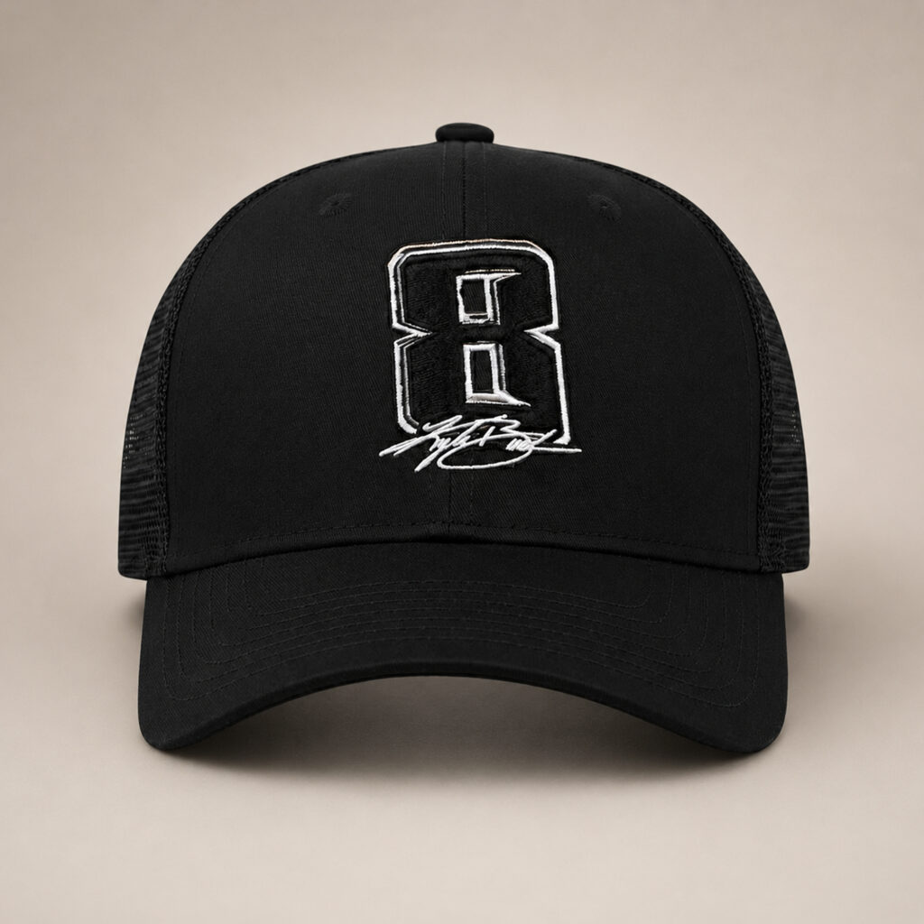 Kyle Busch Black 8 Hat 9 Kyle Busch Black 8 Hat 1