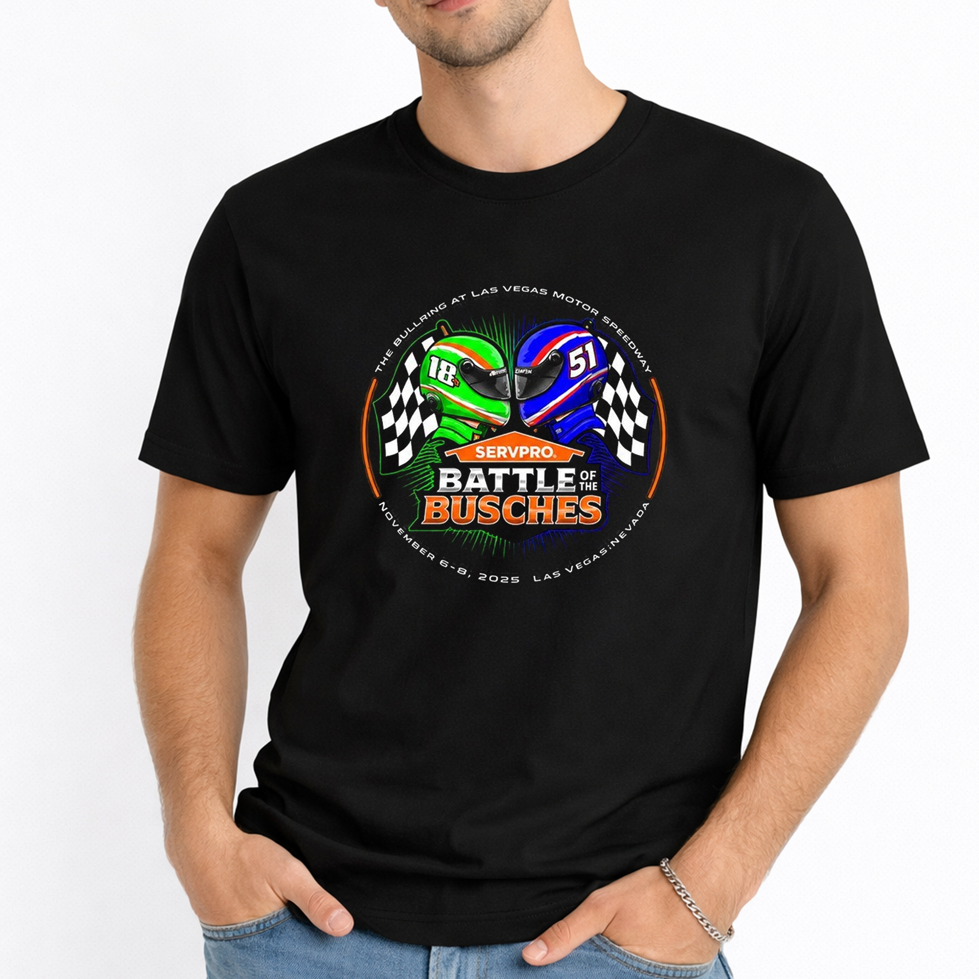 Kyle Buschs Wife Battle of the Busches Shirt 2 Kyle Buschs Wife Battle of the Busches Shirt - Image 2
