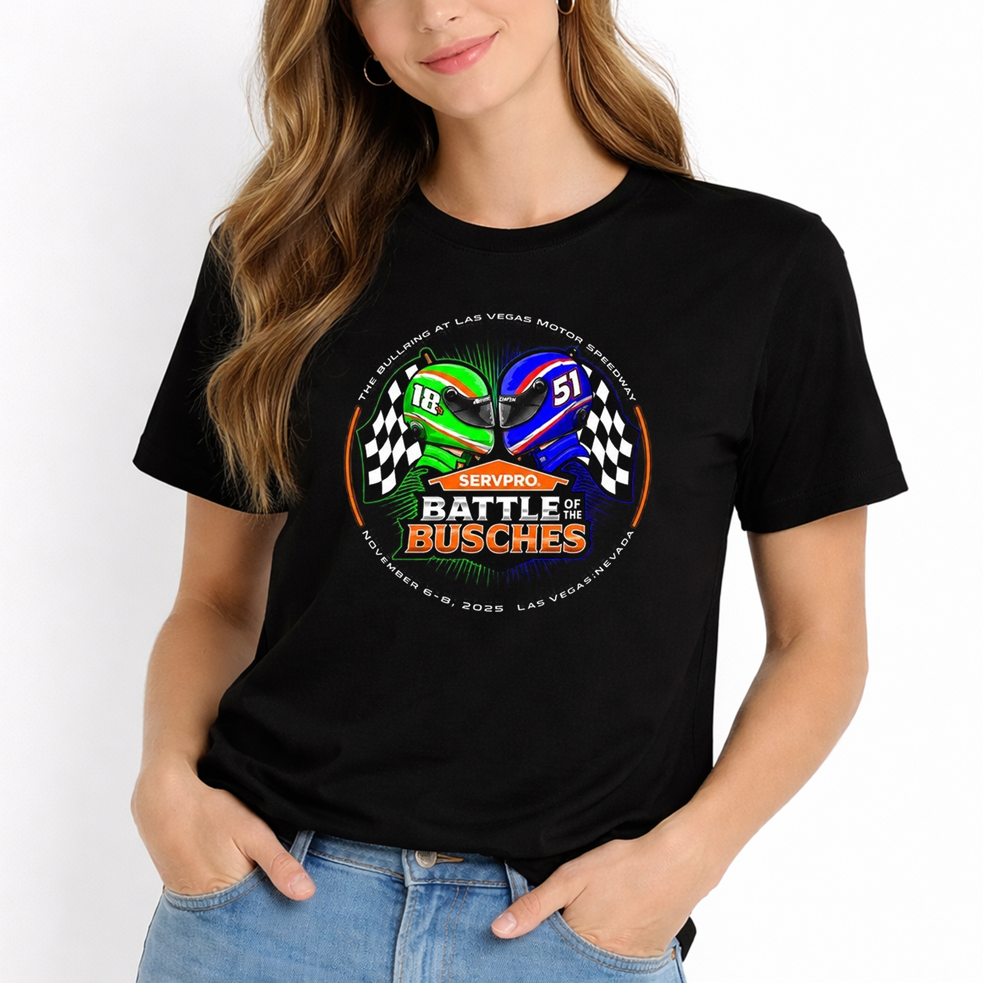 Kyle Buschs Wife Battle of the Busches Shirt 3 Kyle Buschs Wife Battle of the Busches Shirt - Image 3