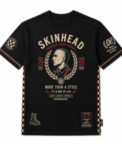 Men’S British Music Lover Skinhead Shirt