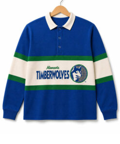 Minnesota Timberwolves Vintage Rugby Shirt