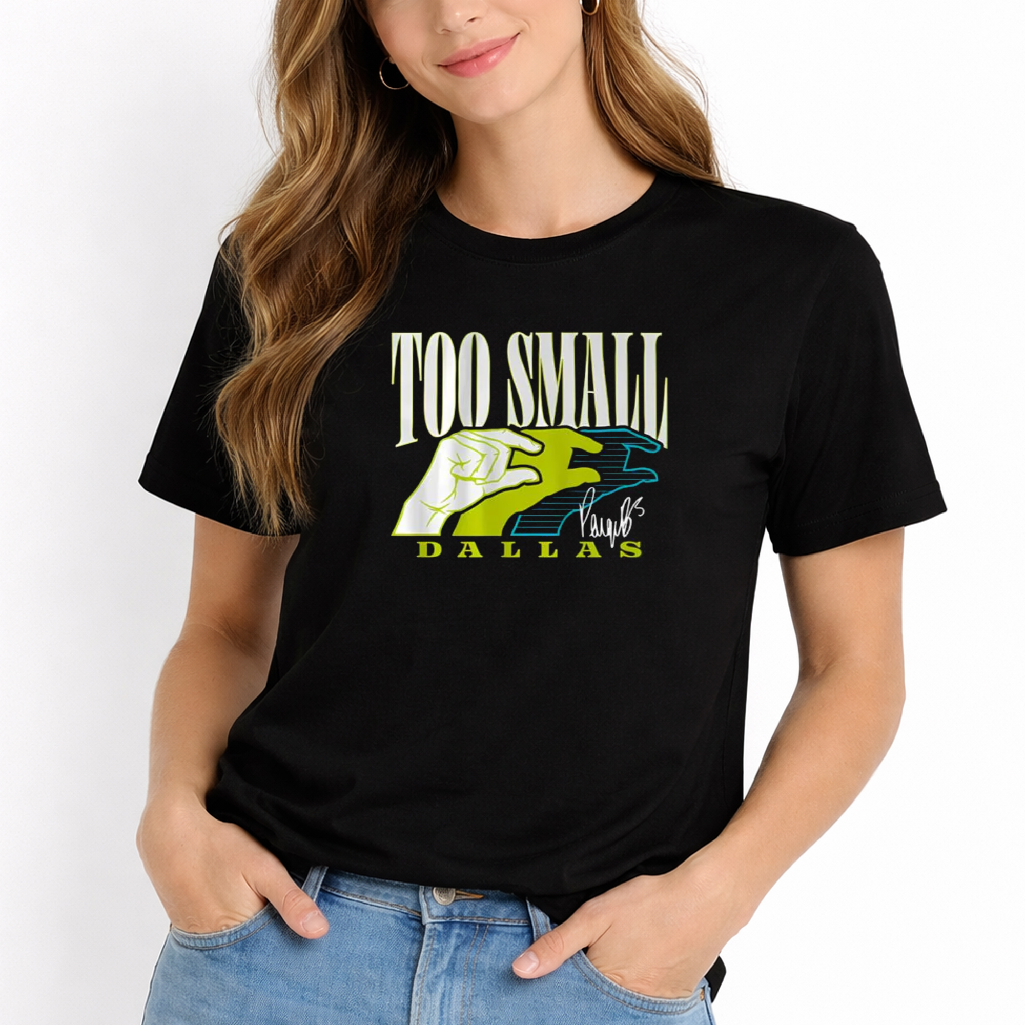 Paige Bueckers Too Small Dallas T-Shirt 2 Paige Bueckers Too Small Dallas T-Shirt - Image 2