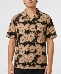 Pirates Paul Skenes Face Hawaiian Shirt