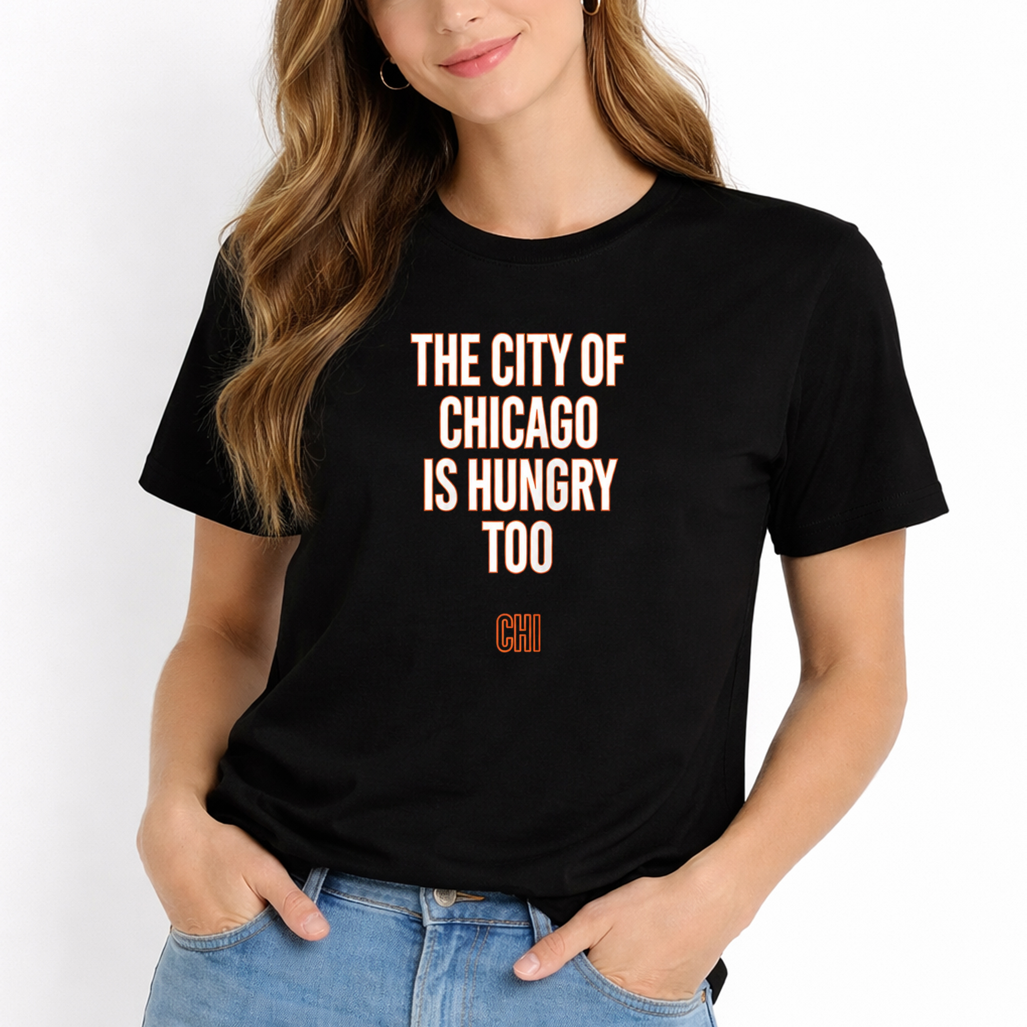 The City Of Chicago Is Hungry Too Shirt 3 The City Of Chicago Is Hungry Too Shirt - Image 3