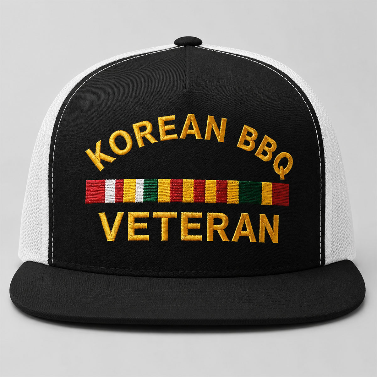 2026 Korean BBQ Veteran Trucker Hat 2 2026 Korean BBQ Veteran Trucker Hat - Image 2