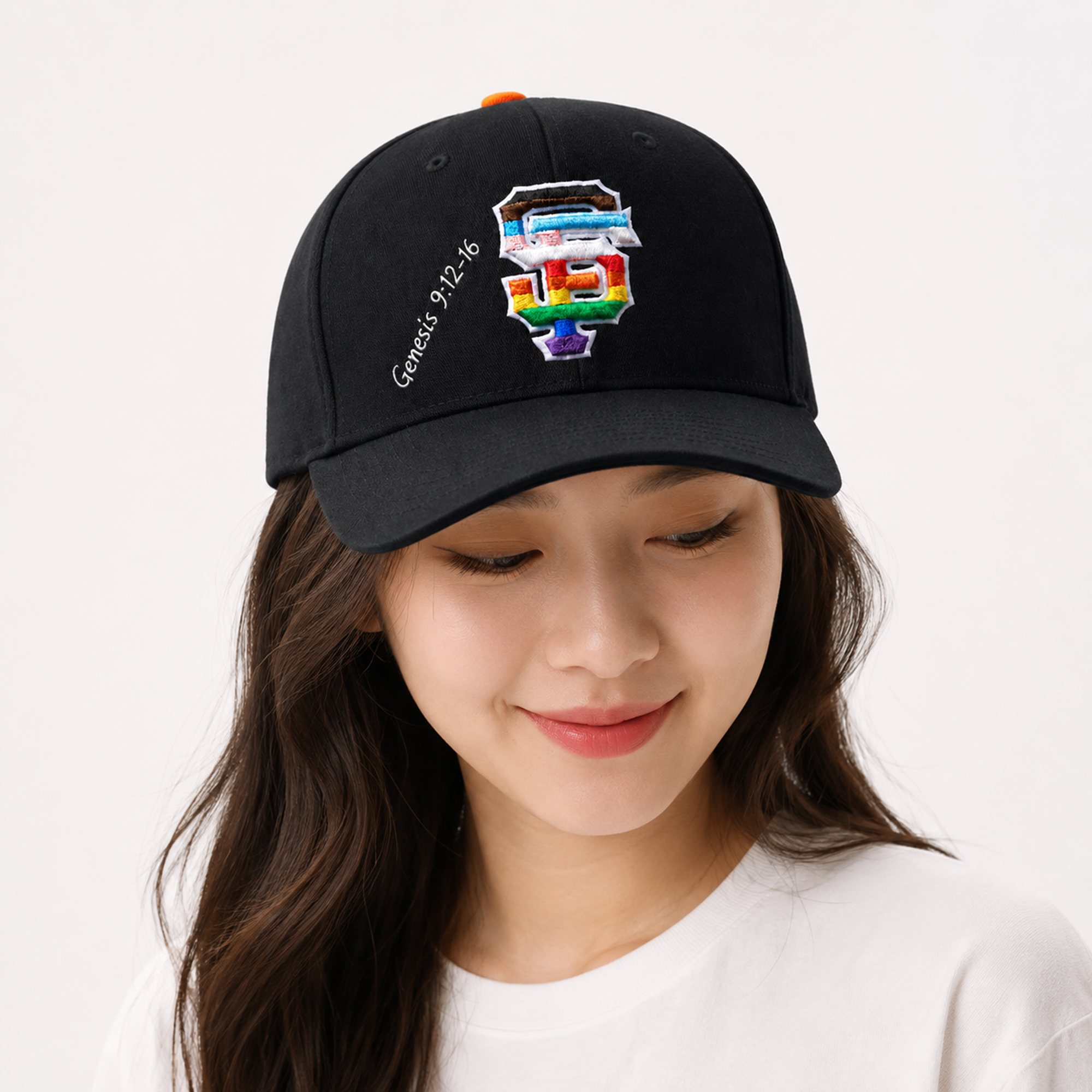 2026 Landen Roupp SF Giants Pride Hat 4 2026 Landen Roupp SF Giants Pride Hat - Image 4