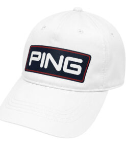 Alfonso Ribeiro Celebrity Golf White Ping Hat