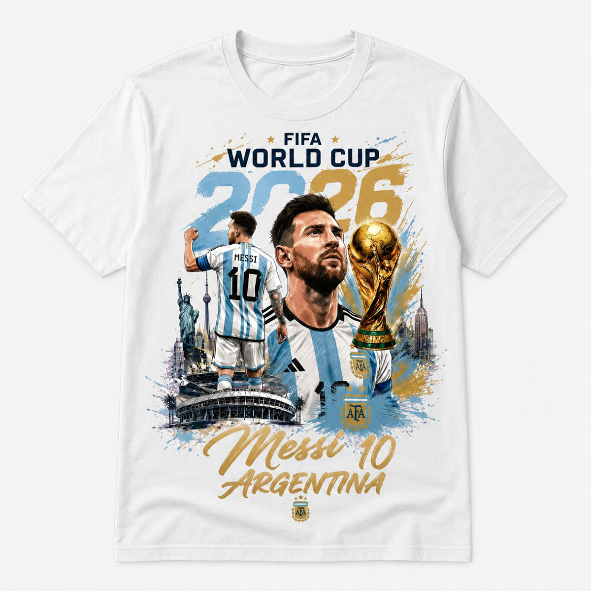 Argentina Number 10 2026 Soccer Legacy Shirt 2 Argentina Number 10 2026 Soccer Legacy Shirt - Image 2