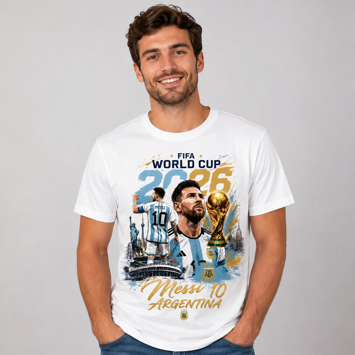 Argentina Number 10 2026 Soccer Legacy Shirt 1 Argentina Number 10 2026 Soccer Legacy Shirt