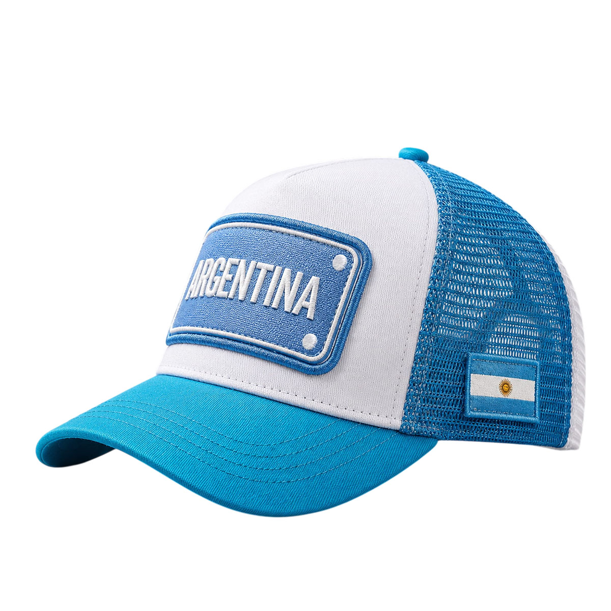 Argentina World Cup 2026 Team Trucker Hat 4 Argentina World Cup 2026 Team Trucker Hat - Image 4