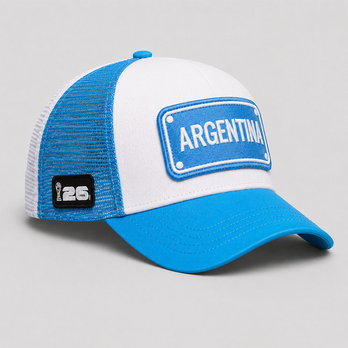 Argentina World Cup 2026 Team Trucker Hat 3 Argentina World Cup 2026 Team Trucker Hat - Image 3
