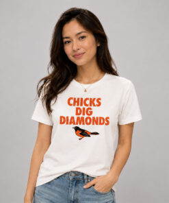 Baltimore Bird Chicks Dig Diamonds Shirt