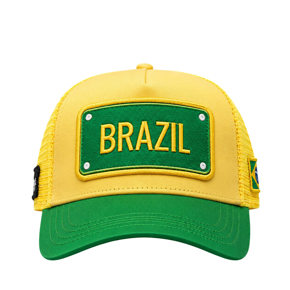 Brazil World Cup 2026 Team Trucker Hat 4 Brazil World Cup 2026 Team Trucker Hat - Image 4