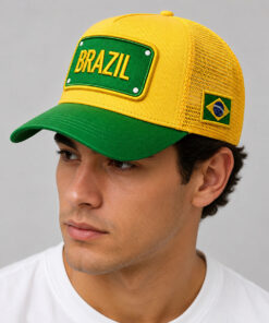 Brazil World Cup 2026 Team Trucker Hat 6 Brazil World Cup 2026 Team Trucker Hat 3