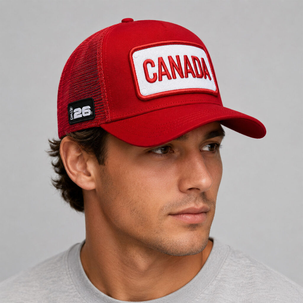 Canada World Cup 2026 Maple Trucker Hat 2