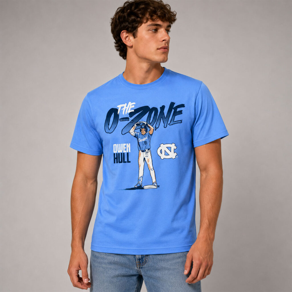 Carolina Baseball Owen Hull The O-Zone Shirt 9 Carolina Baseball Owen Hull The O Zone Shirt