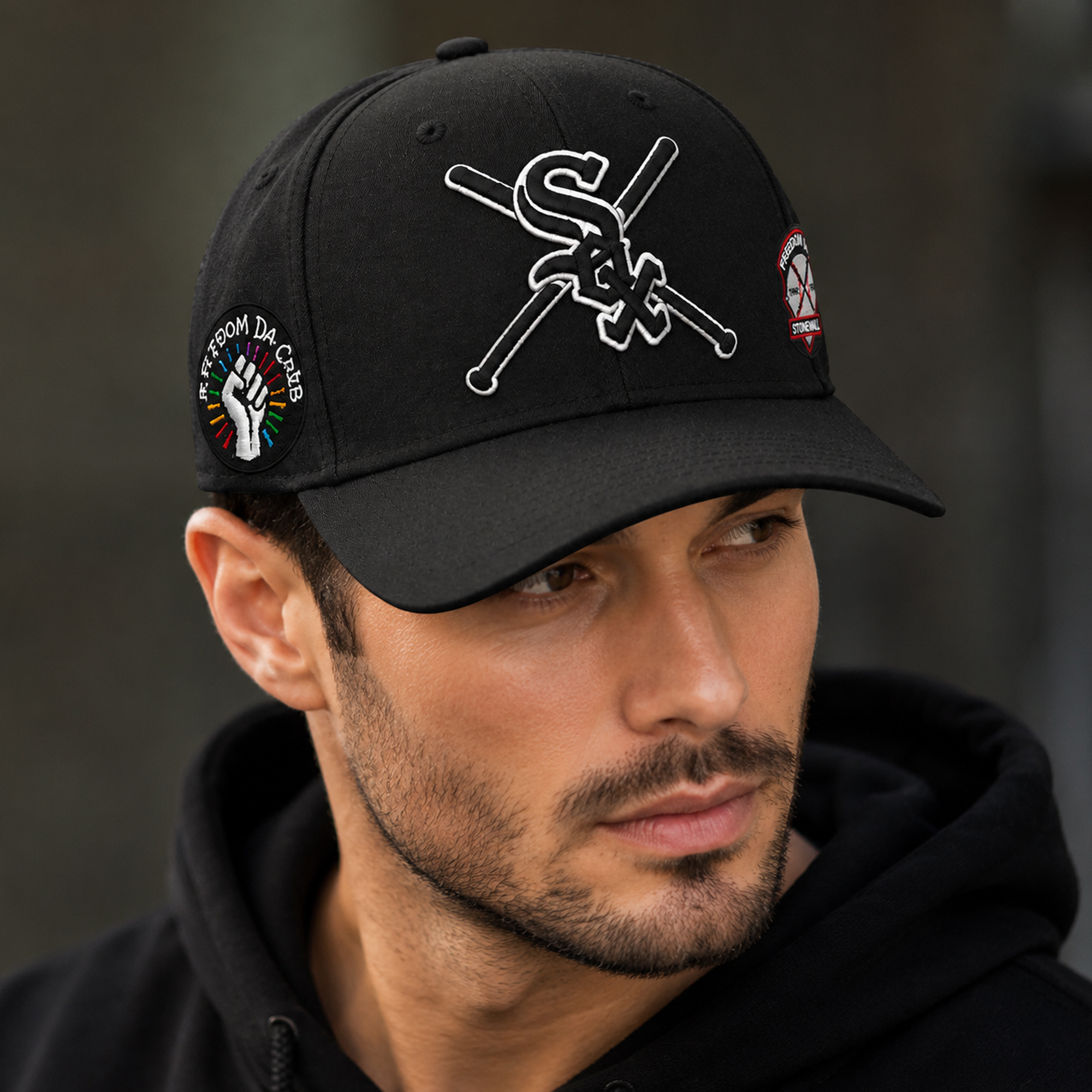 Chicago White Sox Tee Sanders Pride Month Hat 2026 1 Chicago White Sox Tee Sanders Pride Month Hat 2026