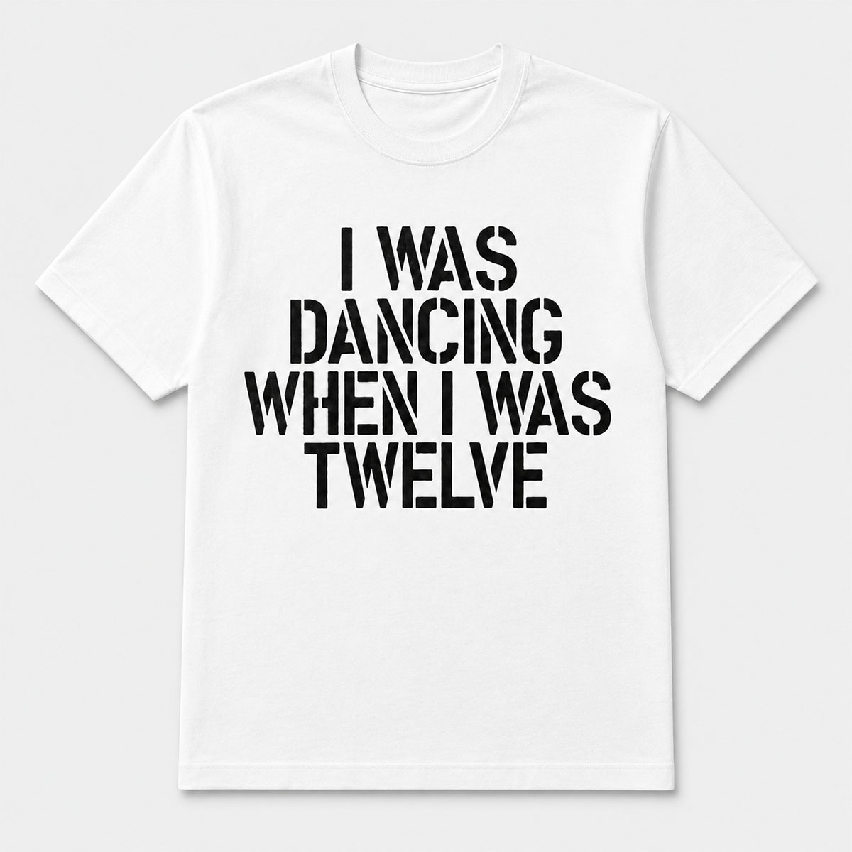 Dancing When I Was Twelve Music Shirt 2 Dancing When I Was Twelve Music Shirt - Image 2