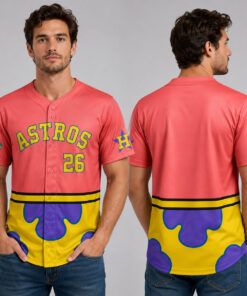Houston SpongeBob Night 2026 Coral Jersey
