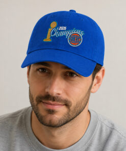 Knicks Blue Finals World Champion 2026 Hat 2 1