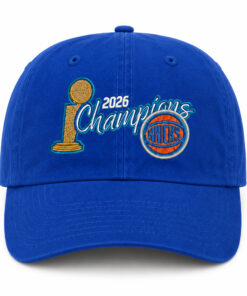 Home 29 Knicks Blue Finals World Champion 2026 Hat