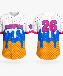 Lehigh Valley IronPigs Ice Cream Jersey