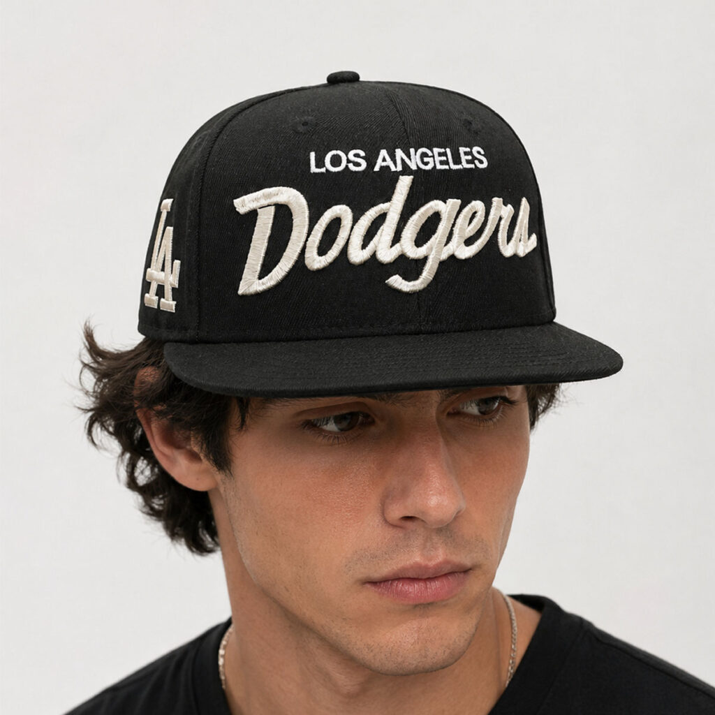 Los Angeles Dodgers Black Cream Script Snapback Hat 11 Los Angeles Dodgers Black Cream Script Snapback Hat 1
