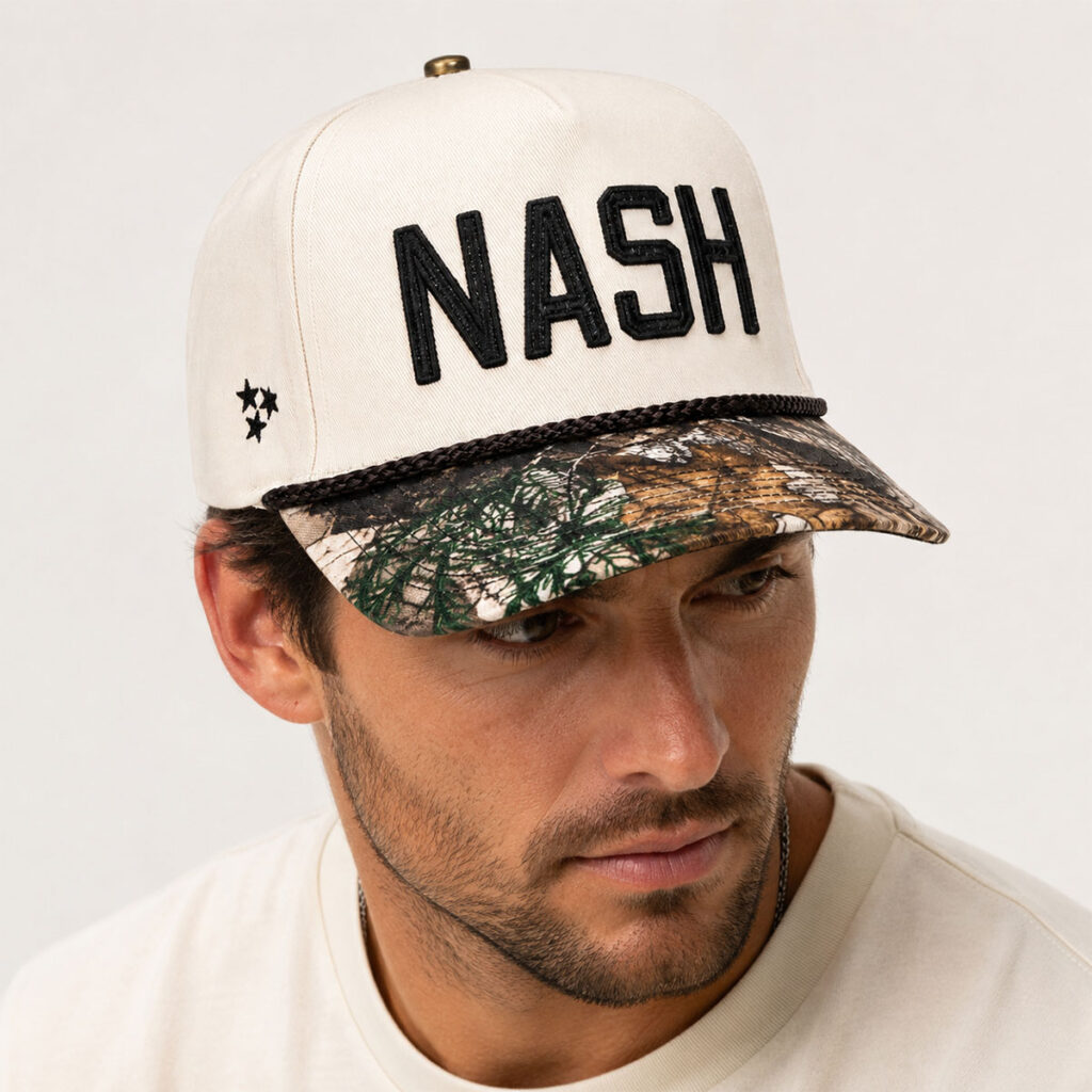 Mitchell Robinson NASH Camo Rope Snapback Hat