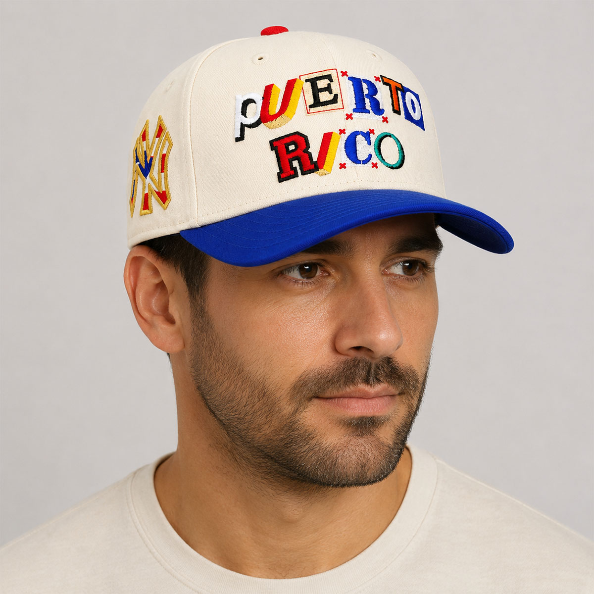 NY Puerto Rico Heritage Embroidered Hat 2026 1 NY Puerto Rico Heritage Embroidered Hat 2026