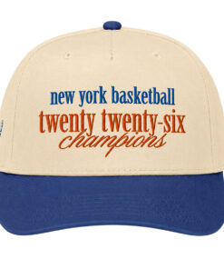 New York Basketball 2026 Champions Hat 4 New York Basketball 2026 Champions Hat 2