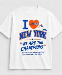 New York We Are The Champions Pigeon Shirt