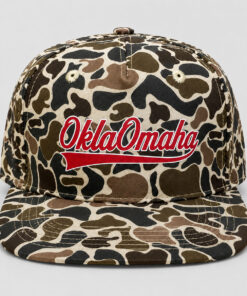 Oklahoma Baseball OklaOmaha 2026 Camo Hat 1