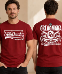 Oklahoma Sooners 2026 Baseball College World Series Oklaomaha Shirt 3 Oklahoma Sooners 2026 Baseball College World Series Oklaomaha Shirt 1
