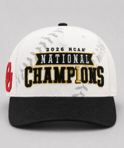 Oklahoma Sooners Baseball 2026 National Champions Hat 1