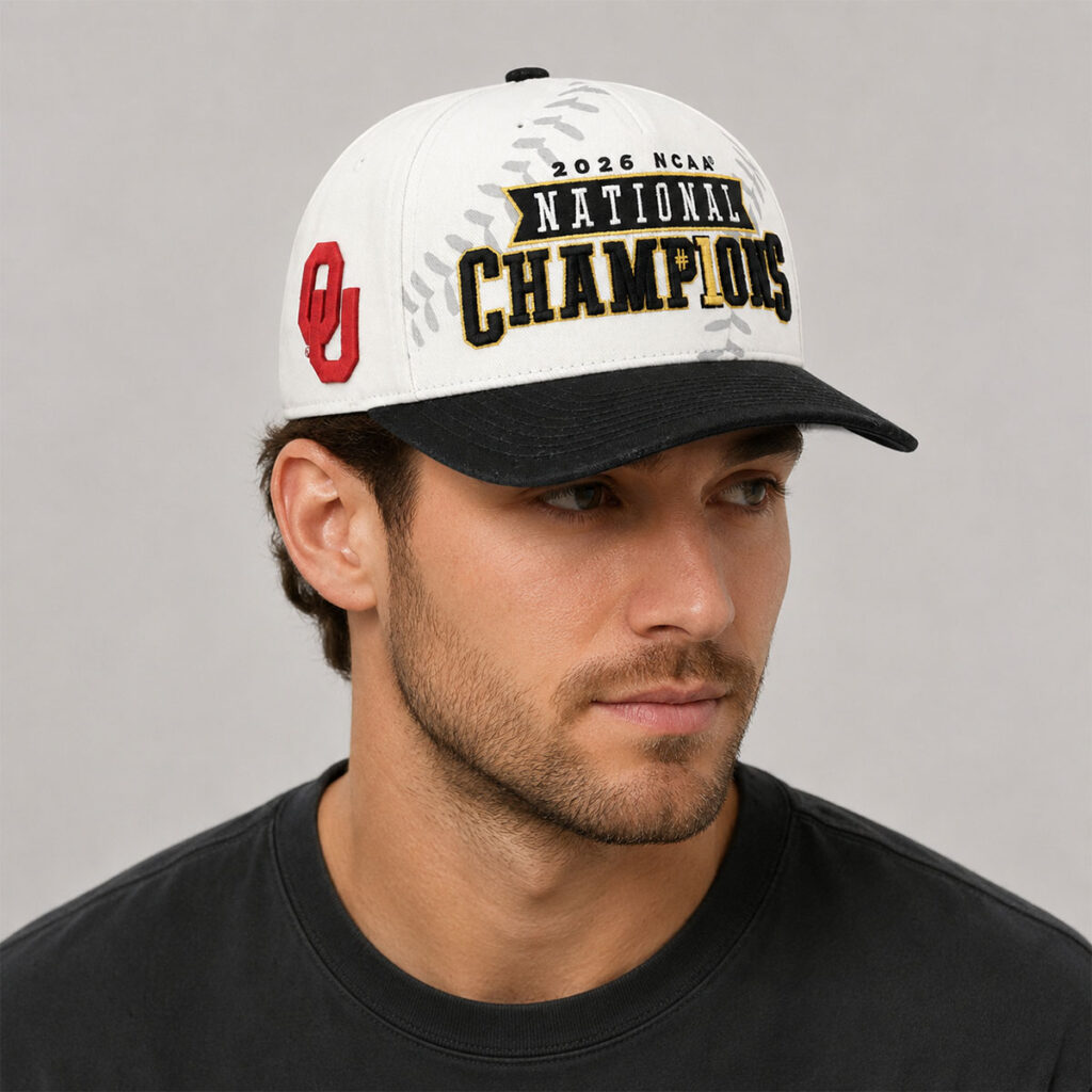 Oklahoma Sooners Baseball 2026 National Champions Hat