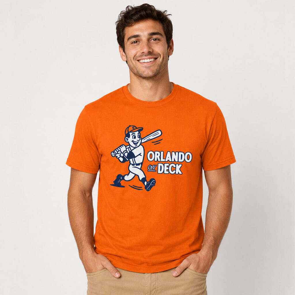 Orlando On Deck Baseball Graphic Shirt 9 Orlando On Deck Baseball Graphic Shirt 1 1