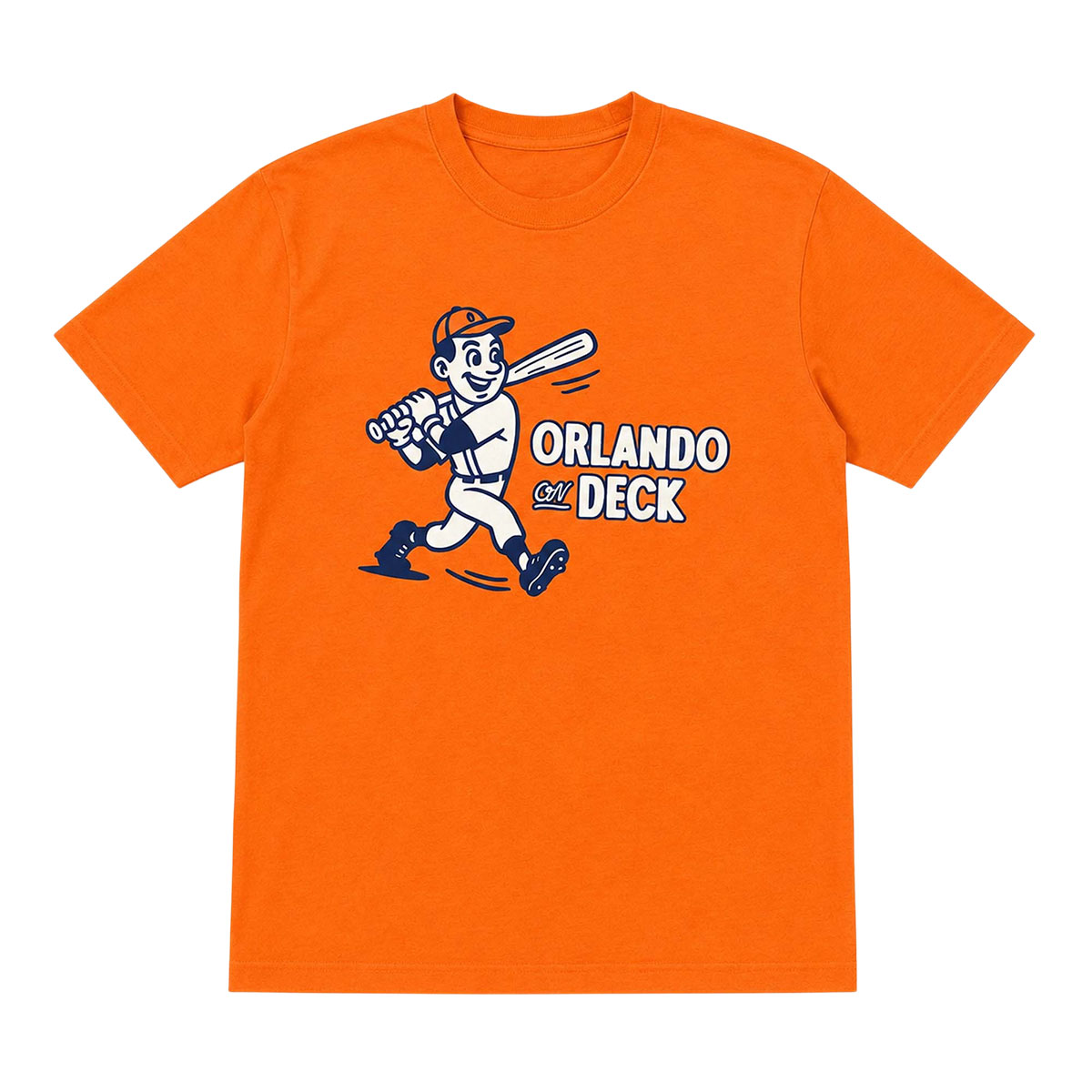 Orlando On Deck Baseball Graphic Shirt 2 Orlando On Deck Baseball Graphic Shirt - Image 2