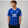 Rangers 2026/27 Bound By Blue Pinstripe Soccer Jersey 5 Rangers 202627 Bound By Blue Pinstripe Soccer Jersey 2