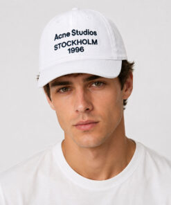 Stockholm 1996 Minimalist Embroidered Hat 2