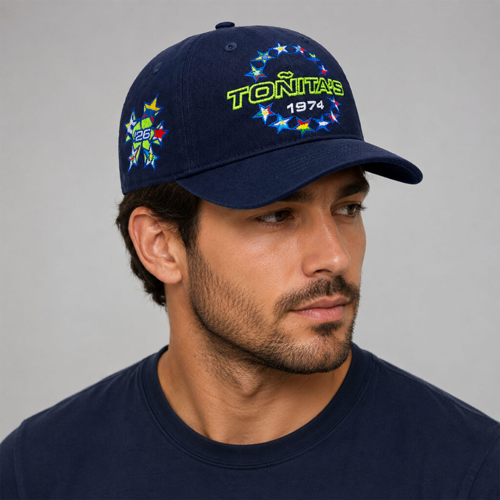 Toñita's 1974 NYC Heritage Stars Hat 2026 13 Tonitas 1974 NYC Heritage Stars Hat 2026 4