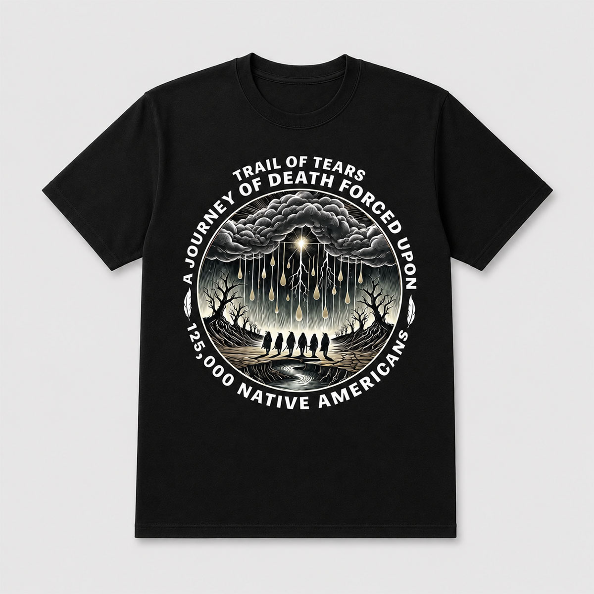 Trail Of Tears Remembrance Native American History Shirt 2 Trail Of Tears Remembrance Native American History Shirt - Image 2