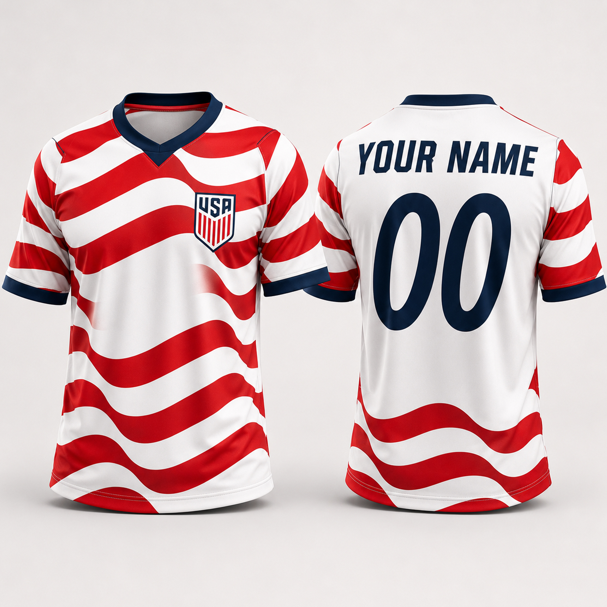 United States FIFA World Cup 2026 Custom Jersey 2 United States FIFA World Cup 2026 Custom Jersey - Image 2