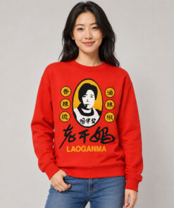 Viral Chili Crisp Red Graphic Sweater 5 Viral Chili Crisp Red Graphic Sweater 1