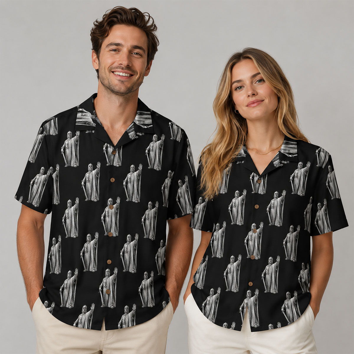 Argonath Hawaiian Shirt 3 Argonath Hawaiian Shirt - Image 3