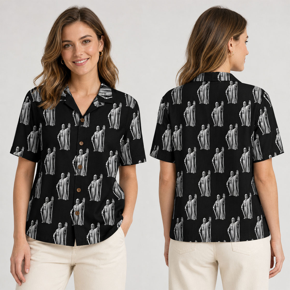 Argonath Hawaiian Shirt 4 Argonath Hawaiian Shirt - Image 4
