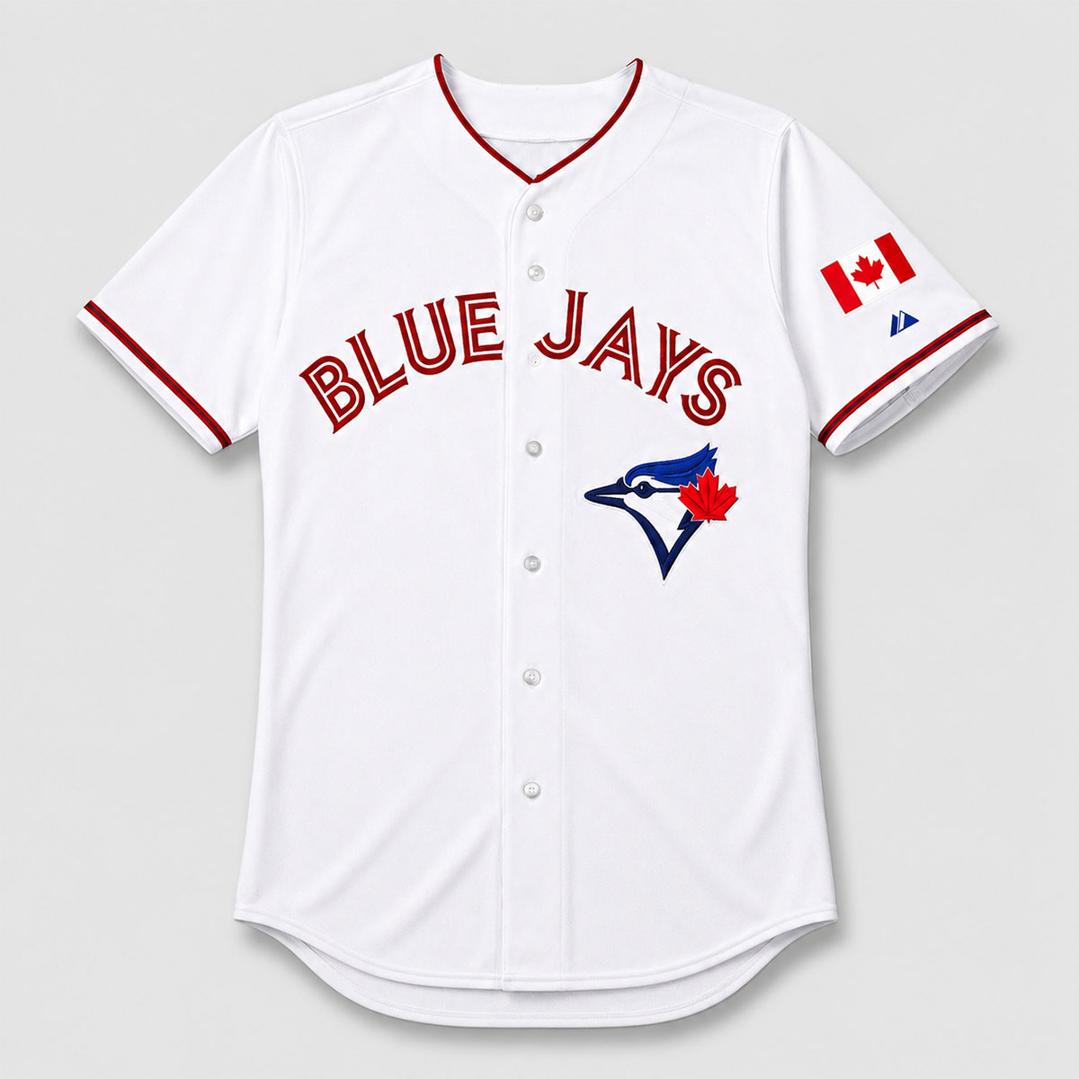 Blue Jays Canada Day White Home Jersey 2026 3 Blue Jays Canada Day White Home Jersey 2026 - Image 3