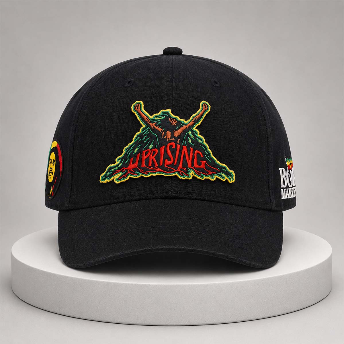 Bob Marley Uprising Soul Rebel A-Frame Hat 6 Bob Marley Uprising Soul Rebel A-Frame Hat - Image 6