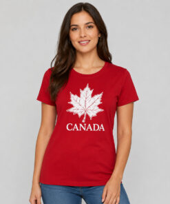 Canada Maple Leaf Flag Shirt